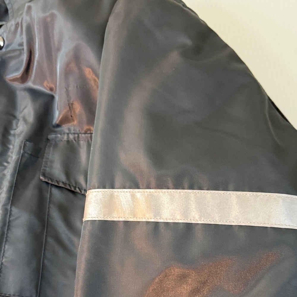 First Responders Men's Dark Blue Jacket with Reflective Stripes, Vintage - Picture 9 of 9